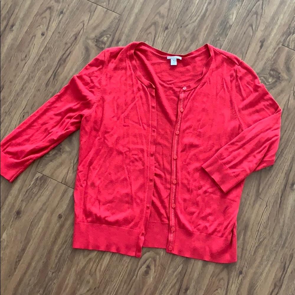 Red Cardigan